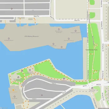 Map of Tuna Harbor Park