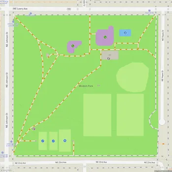 Map of Windom Park