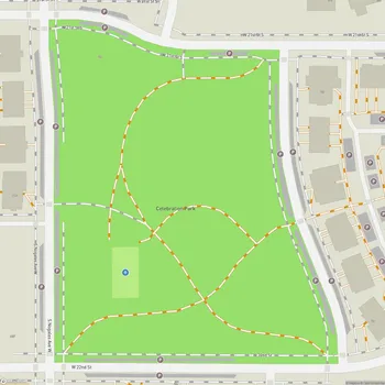 Map of Celebration Park