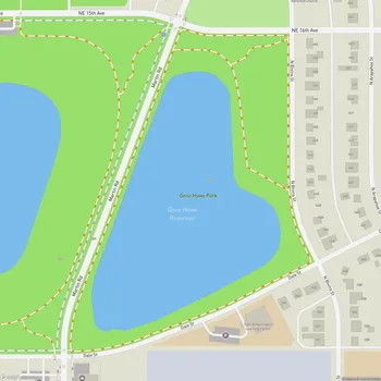 Map of Gene Howe Park