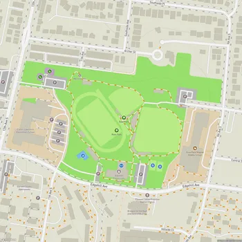 Map of E.S. Rose Park