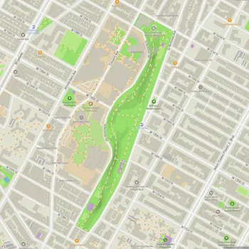 Map of Saint Nicholas Park