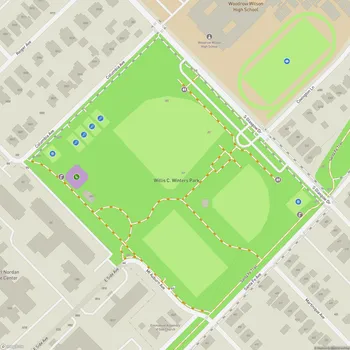 Map of Willis C. Winters Park