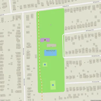 Map of McKinley Park