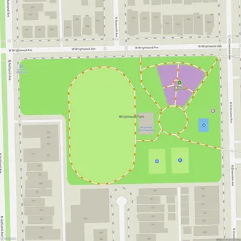 Map of Wrightwood Park