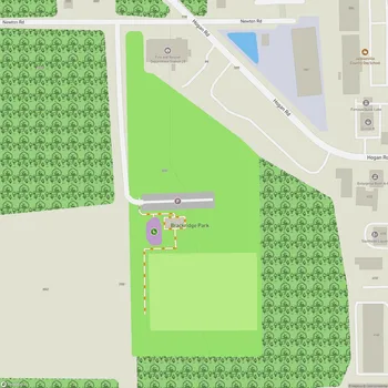 Map of Brackridge Park