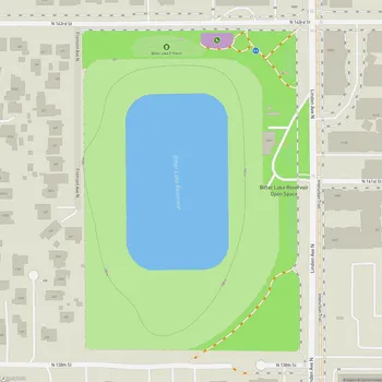 Map of Bitter Lake Reservoir Park