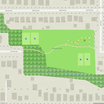 Map of Archmere Park