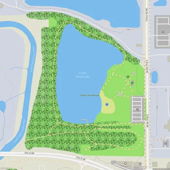 Map of Foster Arend Park
