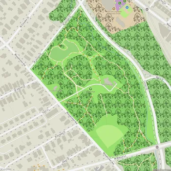 Map of Clifford Park