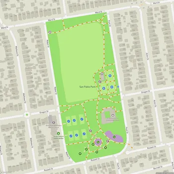 Map of San Pablo Park