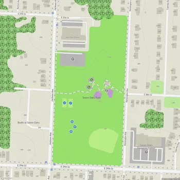 Map of Seven Oaks Park