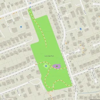 Map of Lakeridge Park
