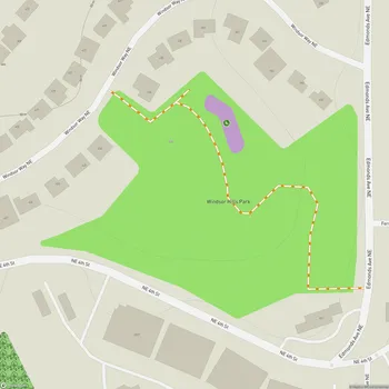 Map of Windsor Hills Park