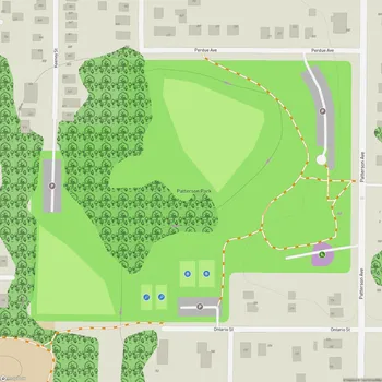 Map of Patterson Park