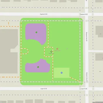 Map of Sigsbee Park
