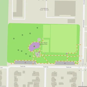 Map of Larry L. Maxam Memorial Park