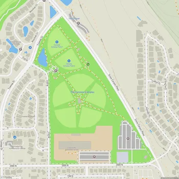 Map of The Canyons Park