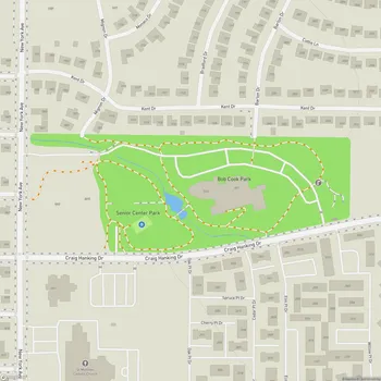 Map of Bob Cooke Park