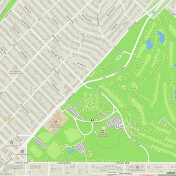Map of Samuell Grand Park