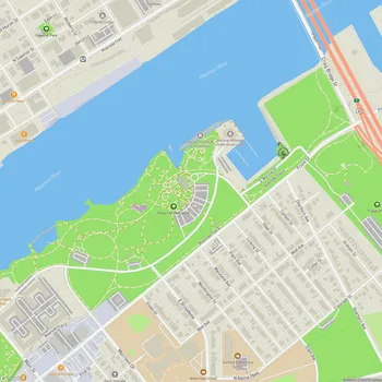 Map of Glass City Metropark