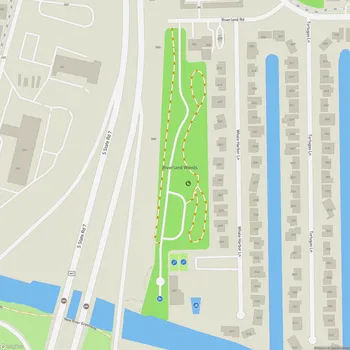 Map of Riverland Woods Park