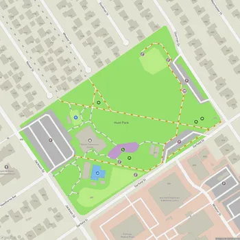 Map of Hunt Park