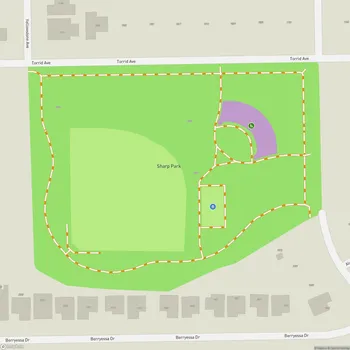 Map of Charles M. Sharpe Park