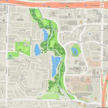 Map of Anderson Bonner Park