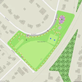 Map of Casa Linda Park