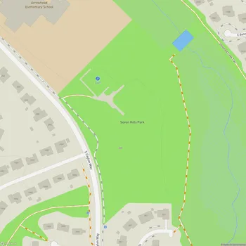 Map of Seven Hills Park