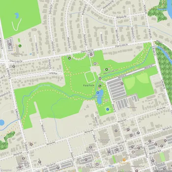 Map of Ford Field Park