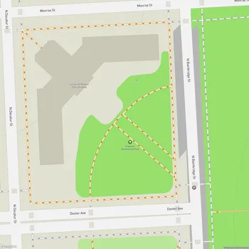 Map of Alabama Bicentennial Park