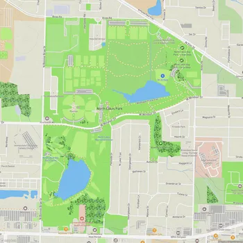 Map of North Lakes Park