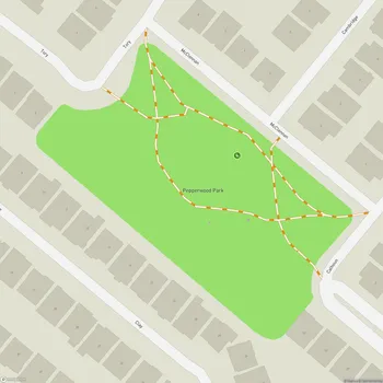 Map of Pepperwood Park