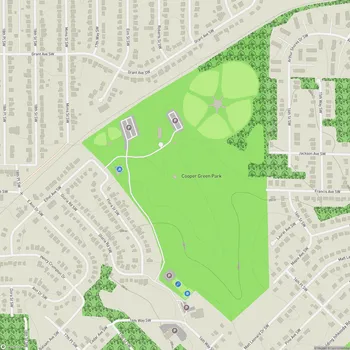Map of Cooper Green Park
