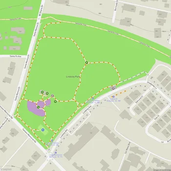 Map of Lindsley Park