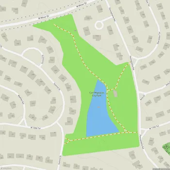 Map of Carl Migliazzo Park