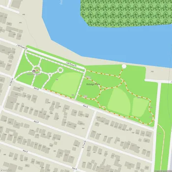 Map of Hidalgo Park