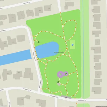 Map of Sugar Mill Park