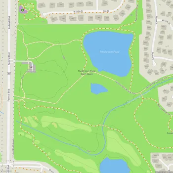 Map of Mushroom Pond Open Space