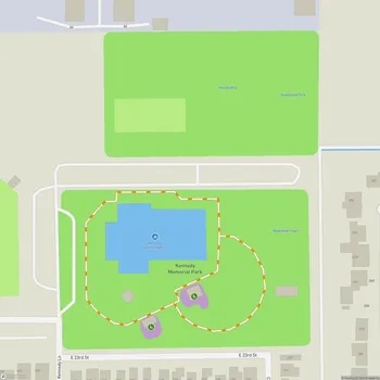 Map of Kennedy Memorial Park