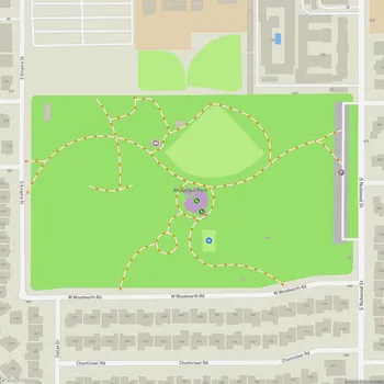 Map of Modjeska Park