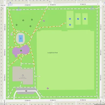 Map of Longfellow Park