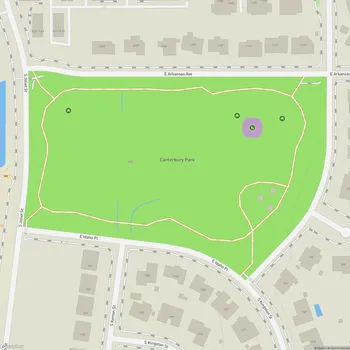Map of Canterbury Park