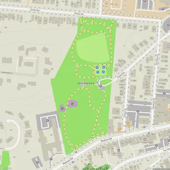 Map of Owl's Nest Park