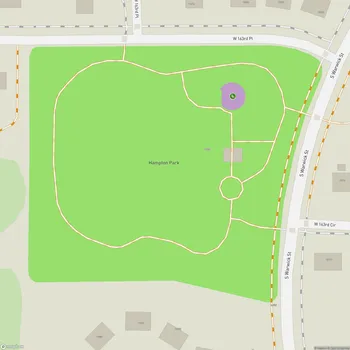 Map of Hampton Park
