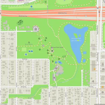 Map of Barnum Park