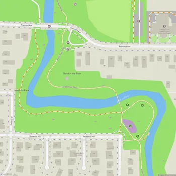 Map of Modesto Park