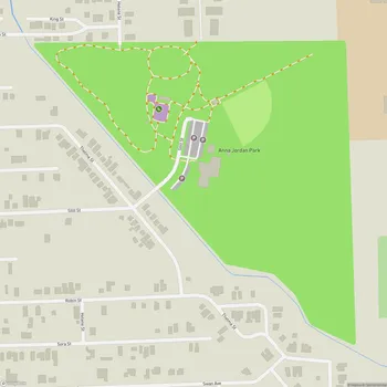 Map of Anna T. Jordan Community Park
